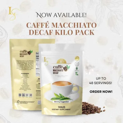 Luxe Slim Beauty Caffe Macchiato Decaf 1 KILO