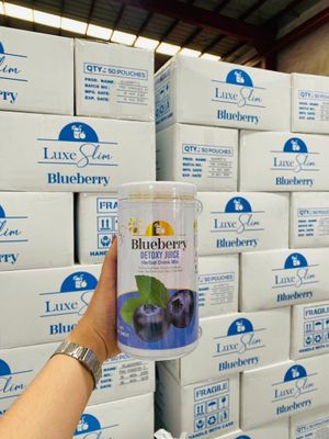 Luxe Slim Blueberry Detoxy Juice Tub/500g