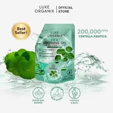 Luxe Organix Cica Soothing Gel 100ml Made in Korea Luxe Organix Cica Soothing Gel 100ml Made in Korea