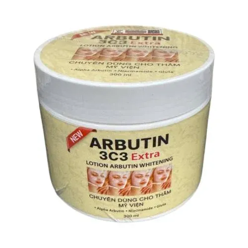 Arbutin 3c3 EXTRA Lotion Arbutin Whitening 300g Made in Thailand