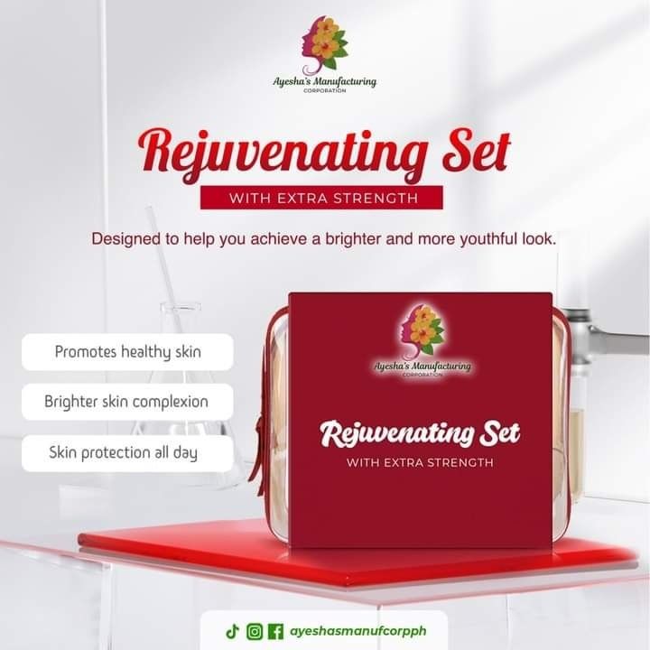 Ayesha's Red Rejuvenating Set Ayesha's Red Rejuvenating Set