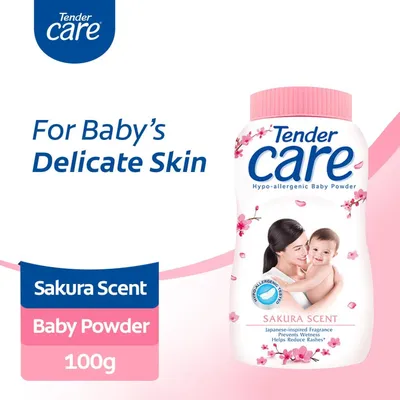 Tender Care Baby Powder Sakura Scent 100g