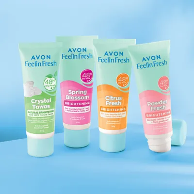 Avon Feelin Fresh Crystal Tawas Anti-Perspirant Deodorant Cream 55g
