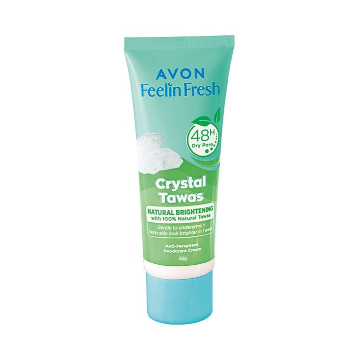 Avon Feelin Fresh Crystal Tawas Anti-Perspirant Deodorant Cream 55g