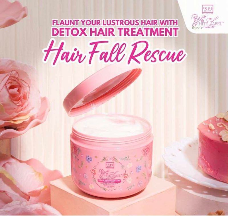 White Label by PSPH Beauty Detox Hair Treatment Mask and Shampoo (Hair and Scalp Care) 250ml