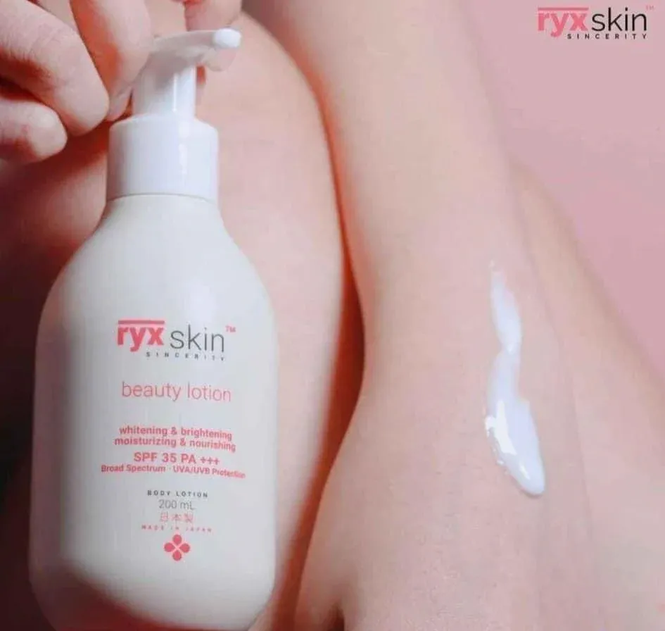 RyxSkin Sincerity Whitening Beauty Lotion SPF 35PA +++ UVA/UVB Protection 200ml