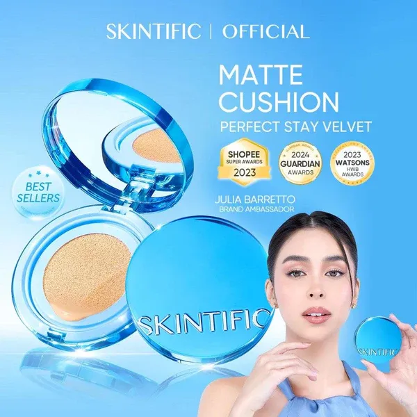 Skintific Cover All Perfect Matte Cushion - IVORY