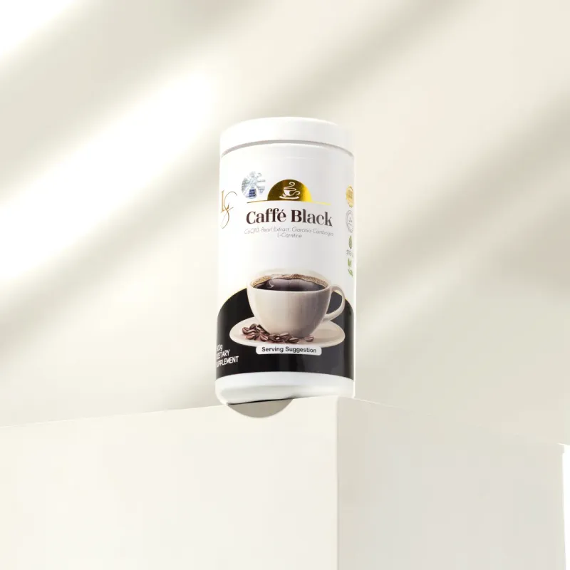 Luxe Slim Caffe Black 500g - Tub