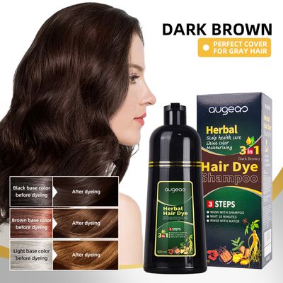 Augeas Herbal Hair Dye Shampoo 500ml