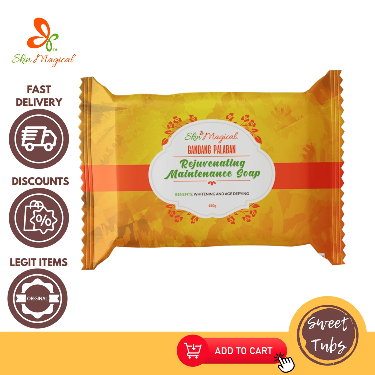 Skin Magical Rejuvenating Maintenance Soap 150g