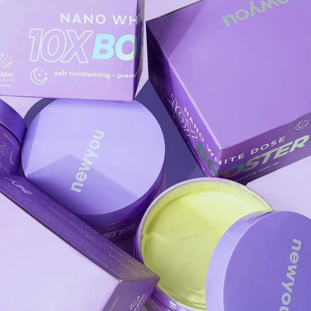 New You Nano White Dose 10x Booster Body Cream 230g