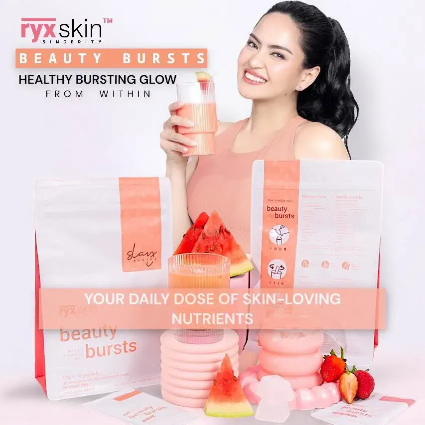 RyxSkin Drinks Beauty Bursts Gluta-Collagen Immunity Boost - Strawberry Watermelon