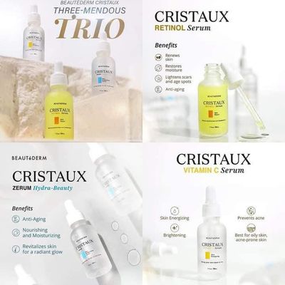 Beautederm Cristaux Vitamin C Serum 30ml (Skin Energizing)