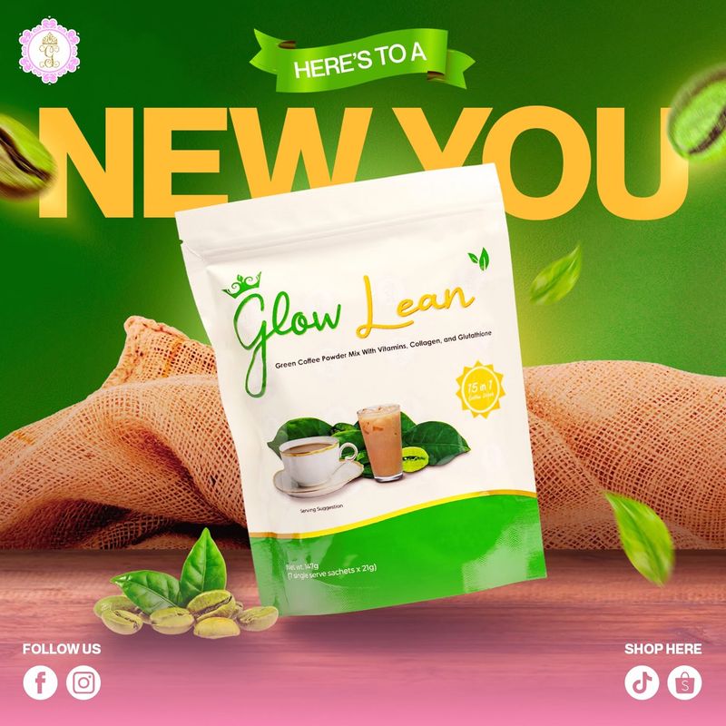 Glow Lean Gorgeous Glow Coffee 7 sachets