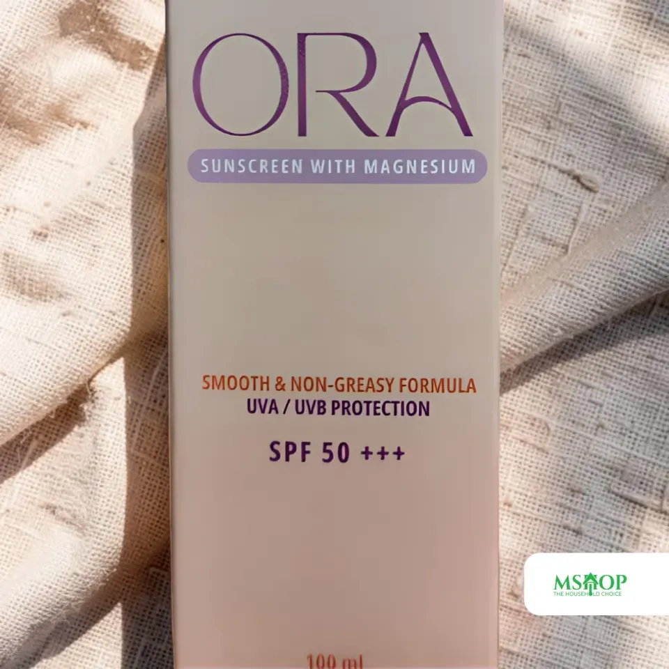 MCC ORA Sunscreen with Magnesium (SPF 50+++) 100ml
