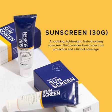 QuickFX Face &amp; Body Sunscreen SPF50 PA+++ 30g