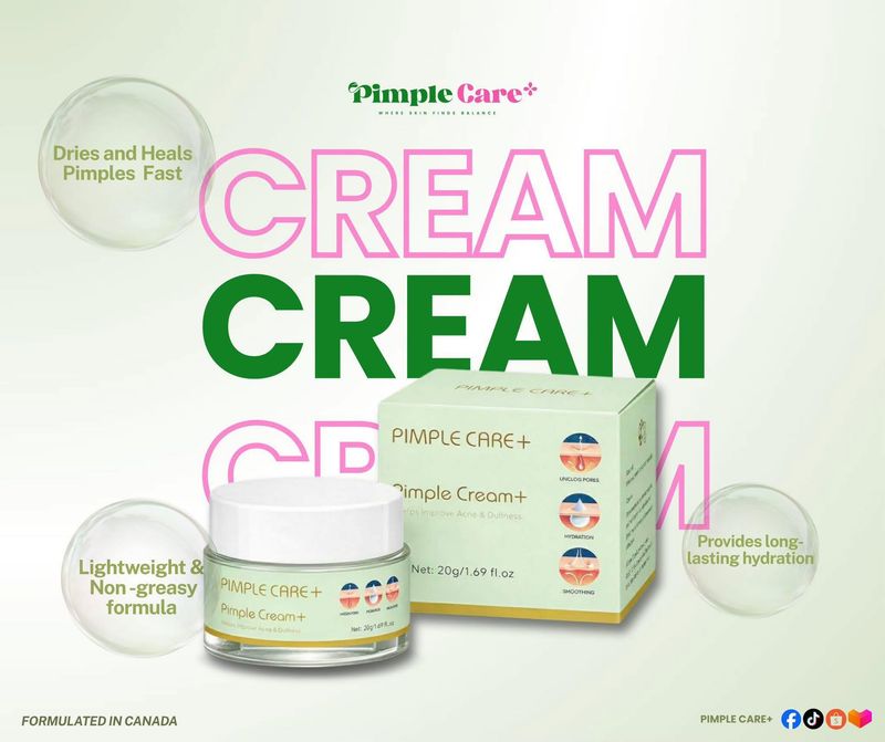Pimple Care + Pimple Cream - Multi Effect Cream 20g Anti-Acne Whitening Cream Acne Scar