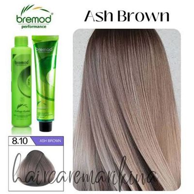 Bremod Performance Ash Brown Hair Color 8.10