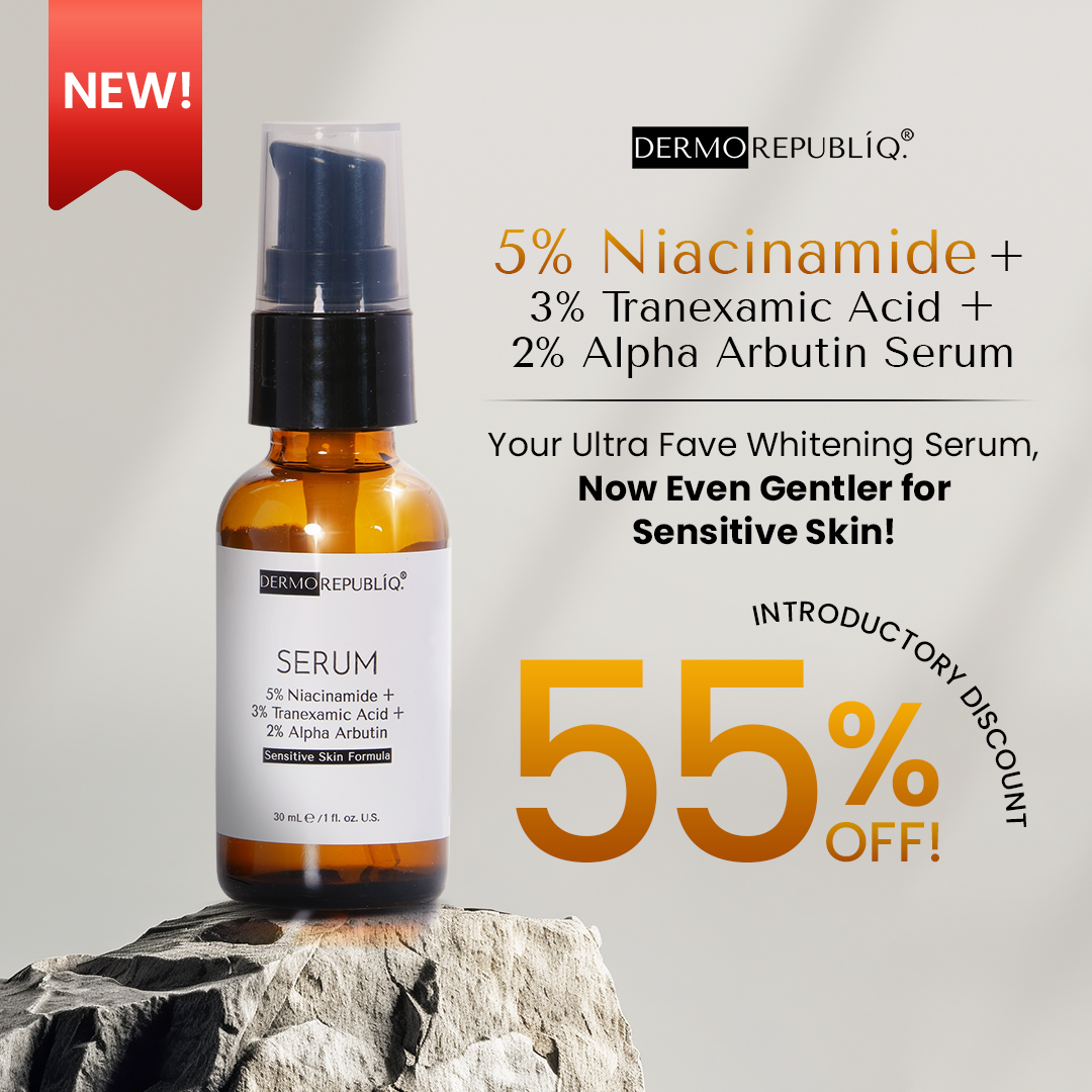 Dermorepubliq Serum 5% Niacinamide + Hyaluronic Acid Sensitive Skin Formula