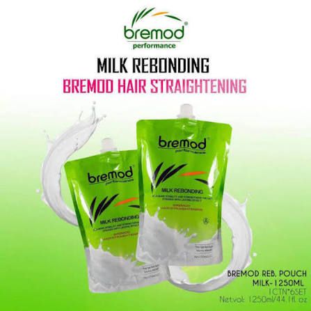 Bremod Milk Rebonding Set (A + B) – Professional Hair Straightening & Nourishing Treatment – 1250ml + 1250ml Bremod Milk Rebonding Set (A + B) – Professional Hair Straightening & Nourishing Treatment – 1250ml + 1250ml