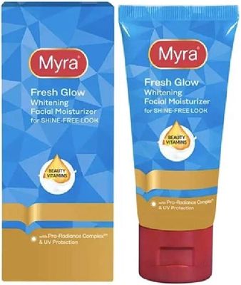 Myra Fresh Glow Facial Moisturizer For Shine - Free Look