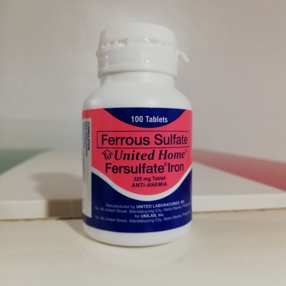 United Home Fersulfate Iron 100s