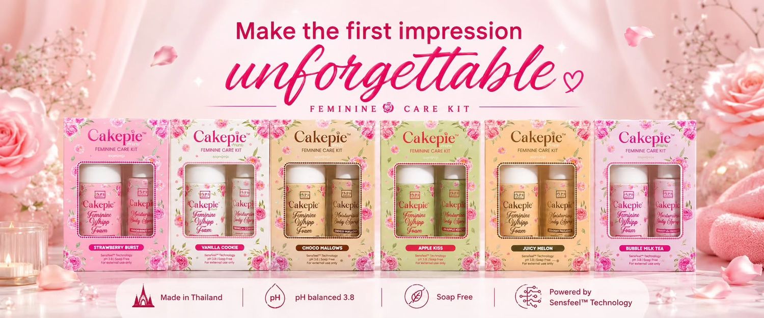 PSPH Beauty Cake Pie 2in1 Intimacy Kit 150ml - Vanilla Cookie, Bubble Milktea &amp; Choco Mallows