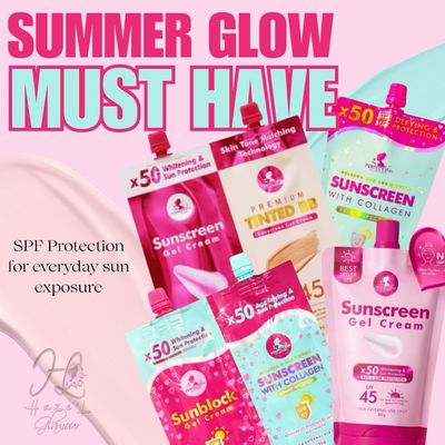 Perfect Skin TWINPACK Sunblock Gel Cream + Melasma Age Defying Sunscreen with Collagen