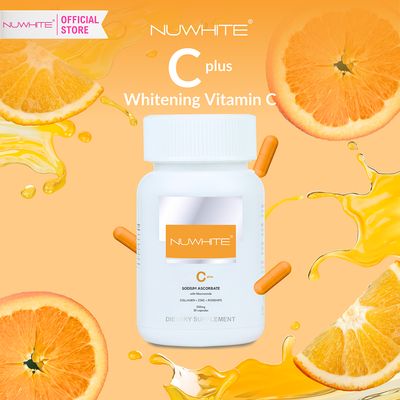 Nuwhite Whitening Vitamin C Plus with Niacinamide - 30 capsules Immune System Booster With Zinc