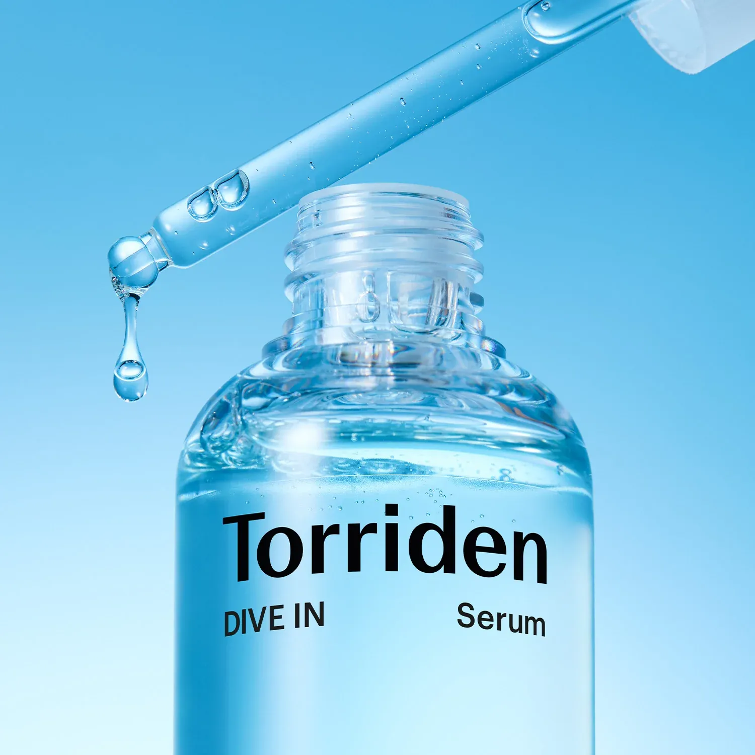 Torriden DIVE IN Hyaluronic Acid Serum for Deep Hydration | Korean K-Beauty Glass