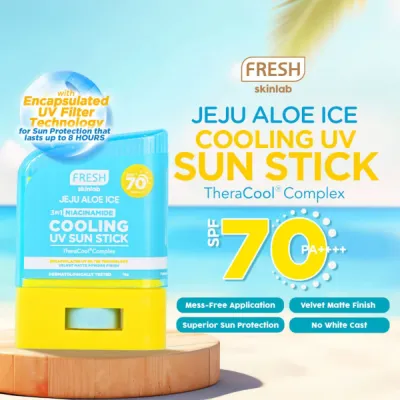 Aloe Ice 3 in 1 Niacinamide Cooling UV Sun Stick SPF 70 15g