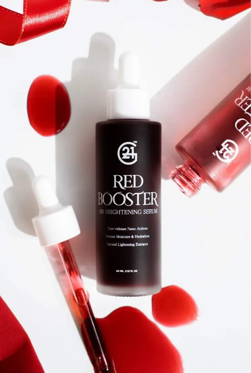 G21 Red Booster Brightening Serum - Nano Whitening Intense Moisturizing