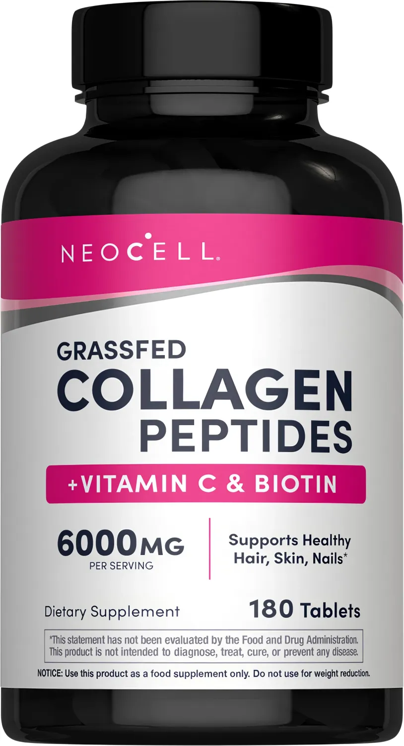 Neocell Grassfed Collagen Peptides + Vitamin C &amp; Biotin 360Tablets