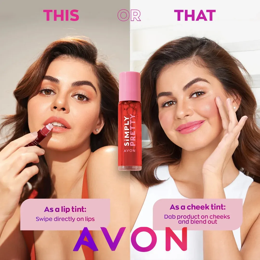 Avon Simply Pretty Lip &amp; Cheek Tint 9ml