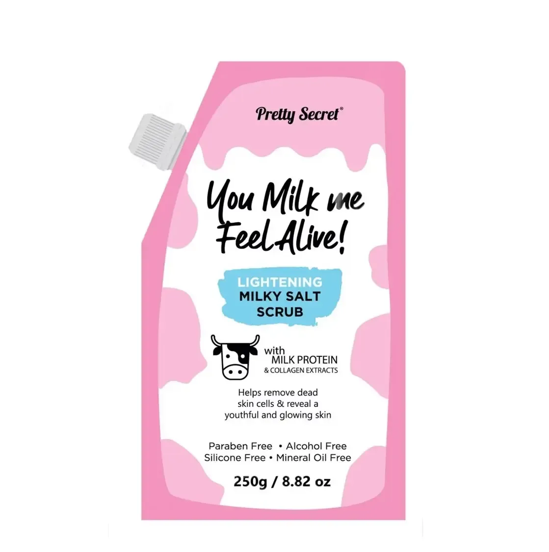 Pretty Secret Lightening Milky Salt Scrub 250g