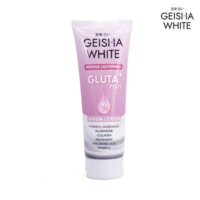 Geisha White Gluta Plus Intense Lightening Serum Body Lotion