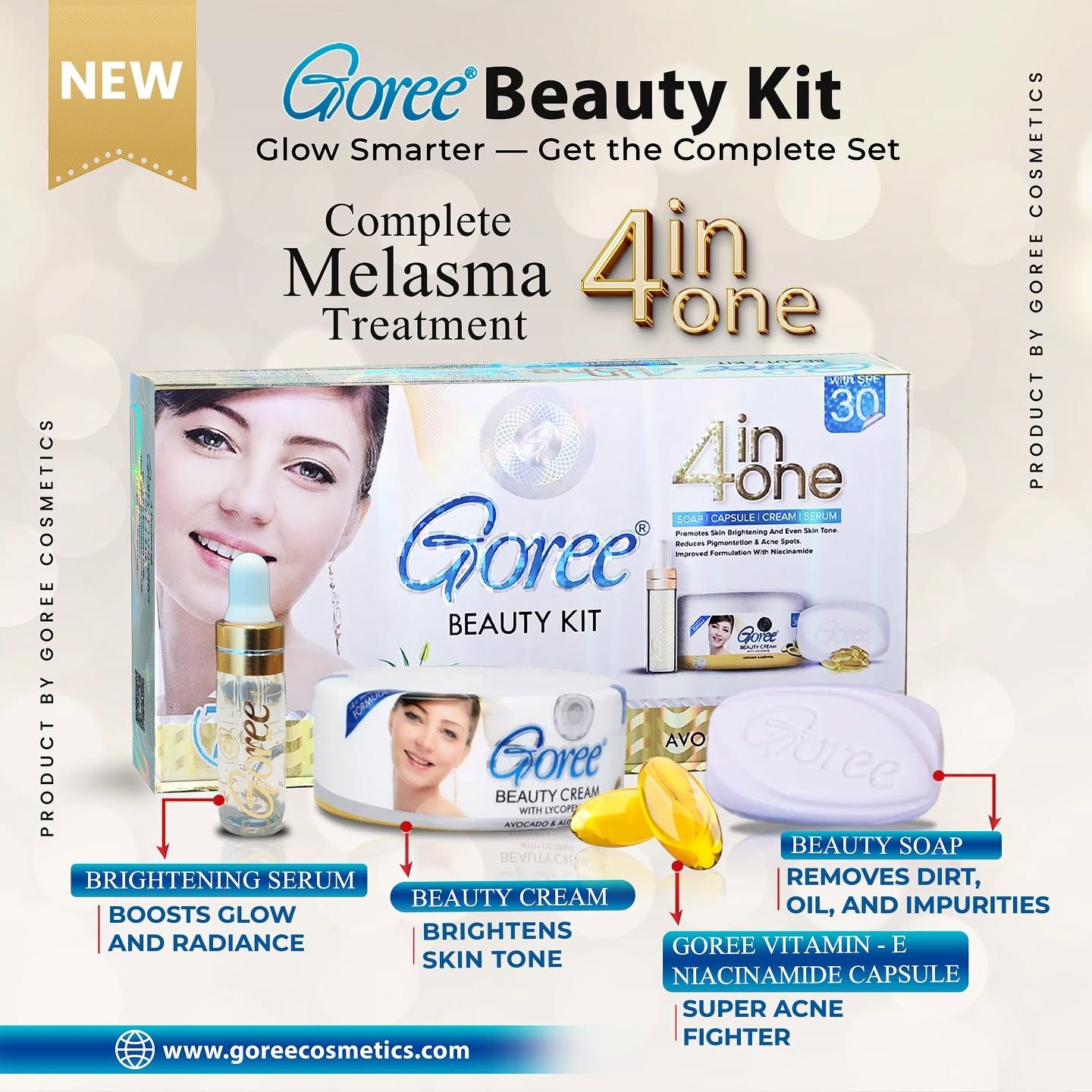 Goree 4in1 Beauty Kit