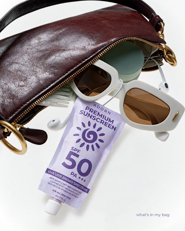 Adorn Premium Sunscreen New Packaging 50ml