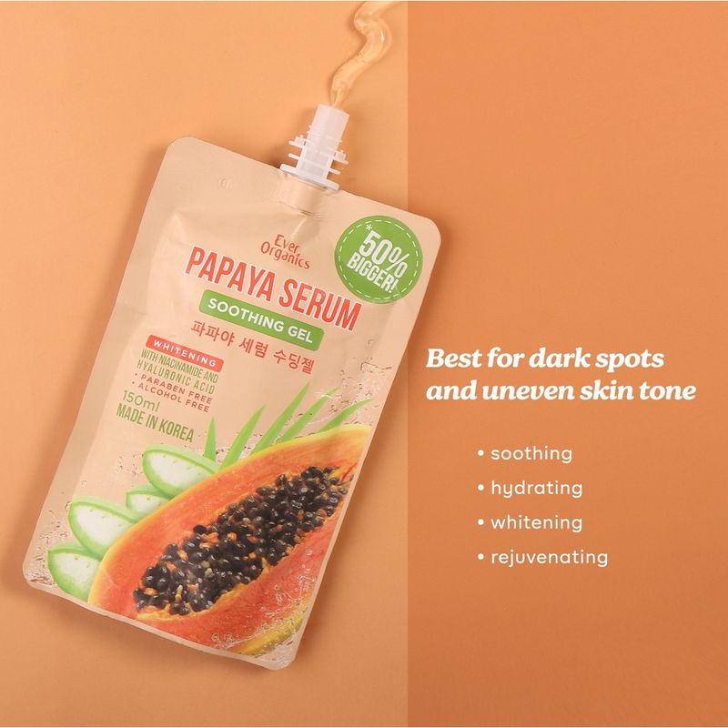 Ever Organics Papaya Soothing Gel 150ml