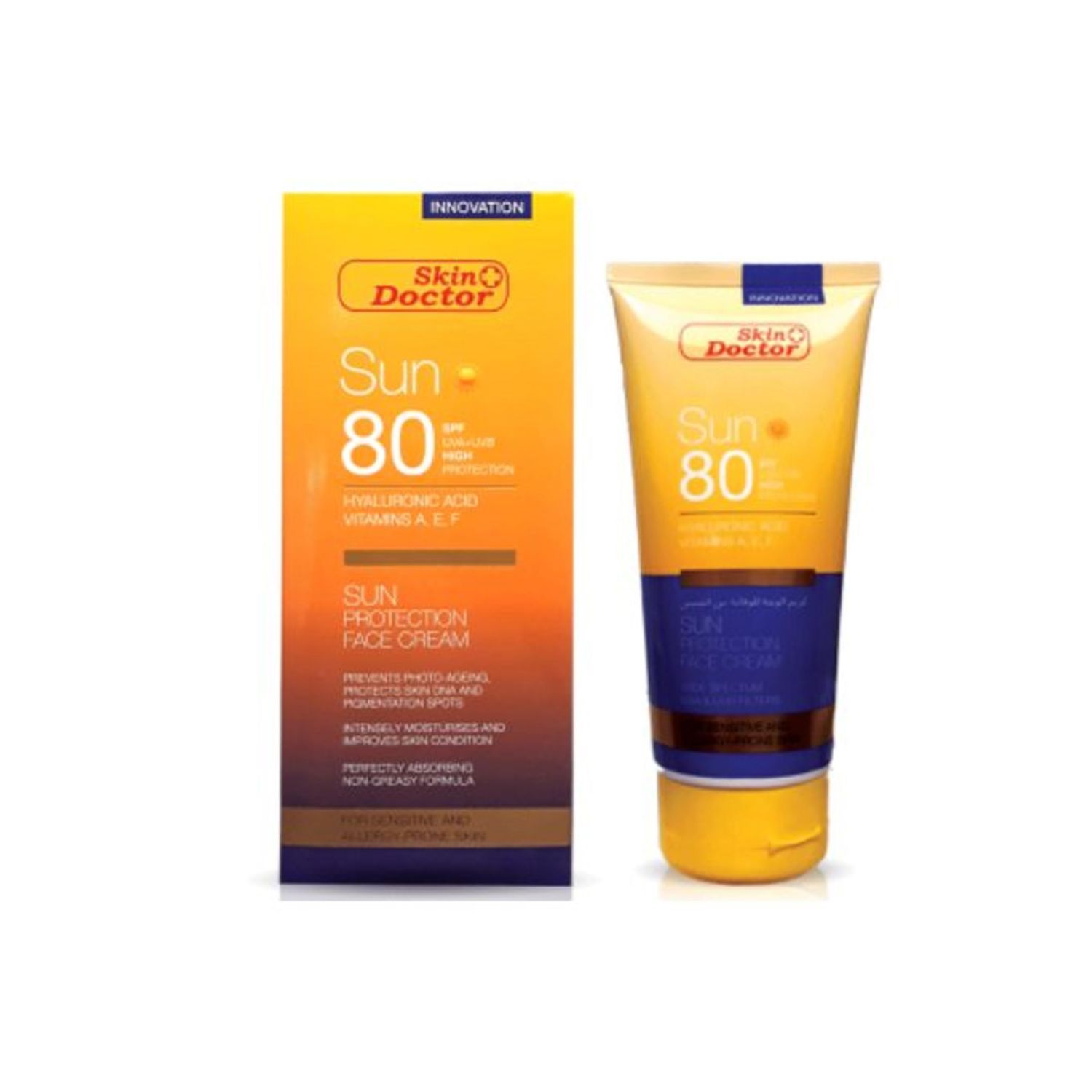 Skin Doctor Sun 80 Spf Sun Protection Face Cream 150ml
