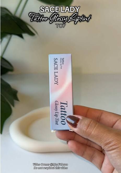 Sace Lady tattoo Glossy Liptint T07