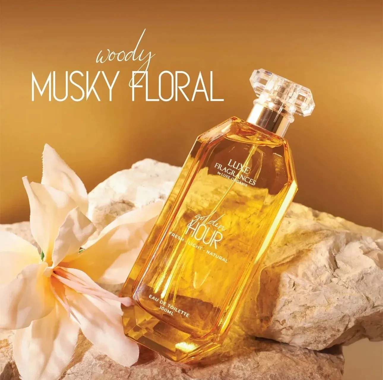 Luxe Organix Fragrances Golden Hour EDT 100ml