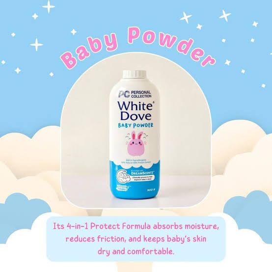 PC Personal Collection White Dove Baby Powder
