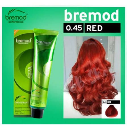 Bremod Performance 0.45 Red Hair Color with Oxidant