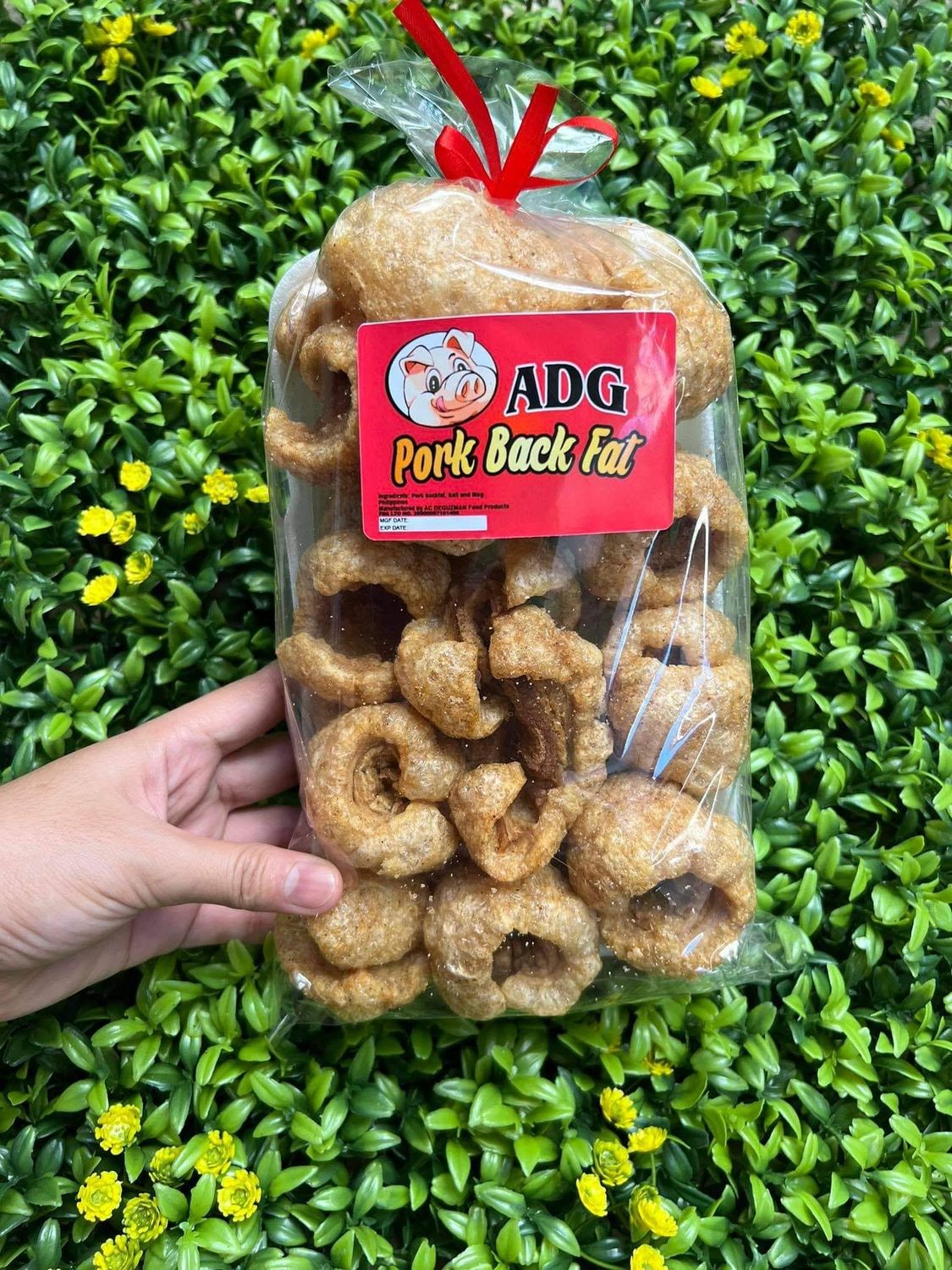 ADG Pork Back Fat Chicharon Spicy