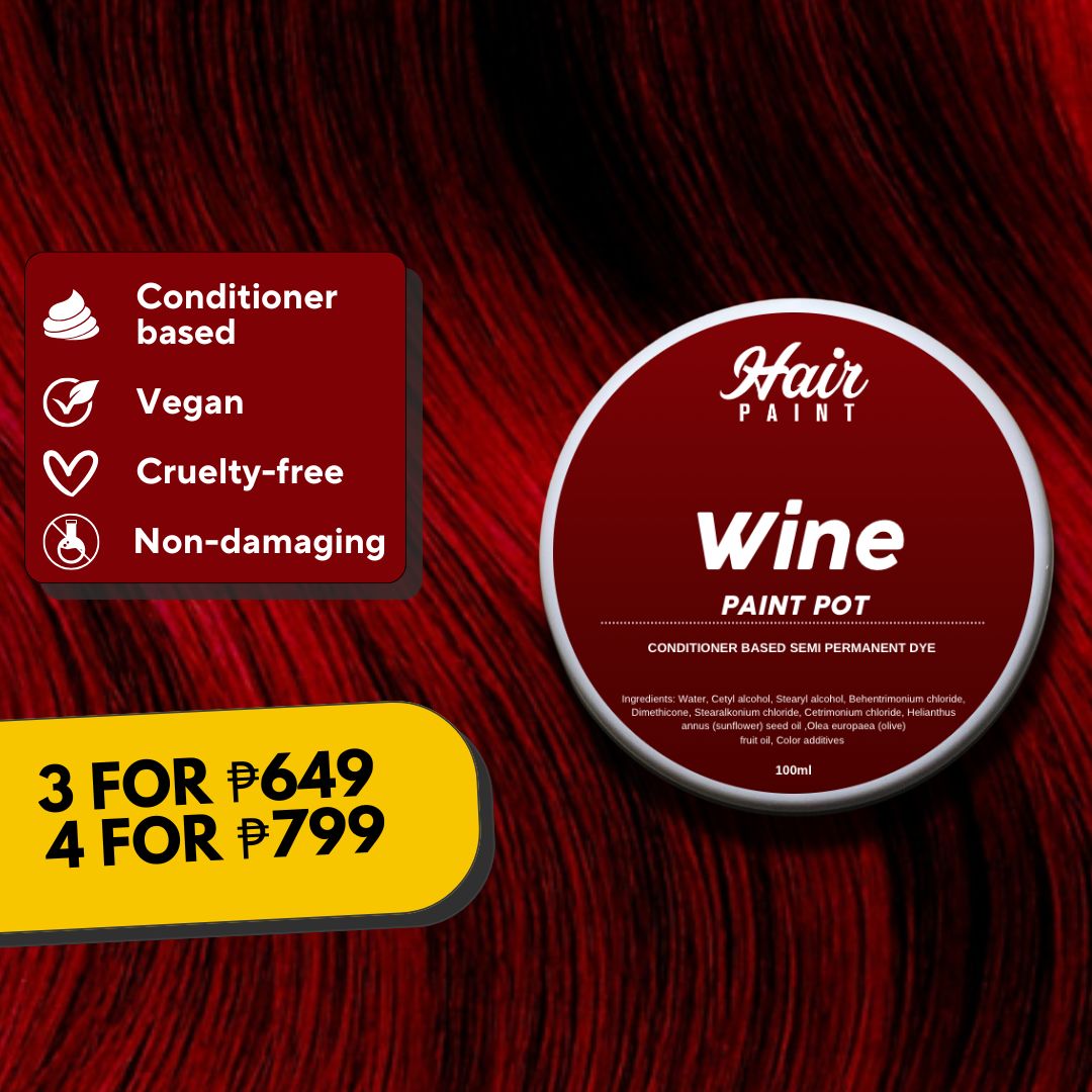 Hair Paint Wine Paint Pot 100ml