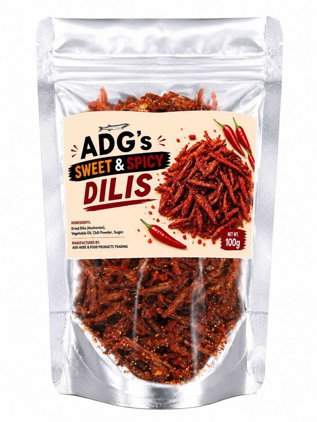 ADG Sweet and Spicy Seafood Bundle Pusit and Dilis ADG Sweet and Spicy Seafood Bundle Pusit and Dilis