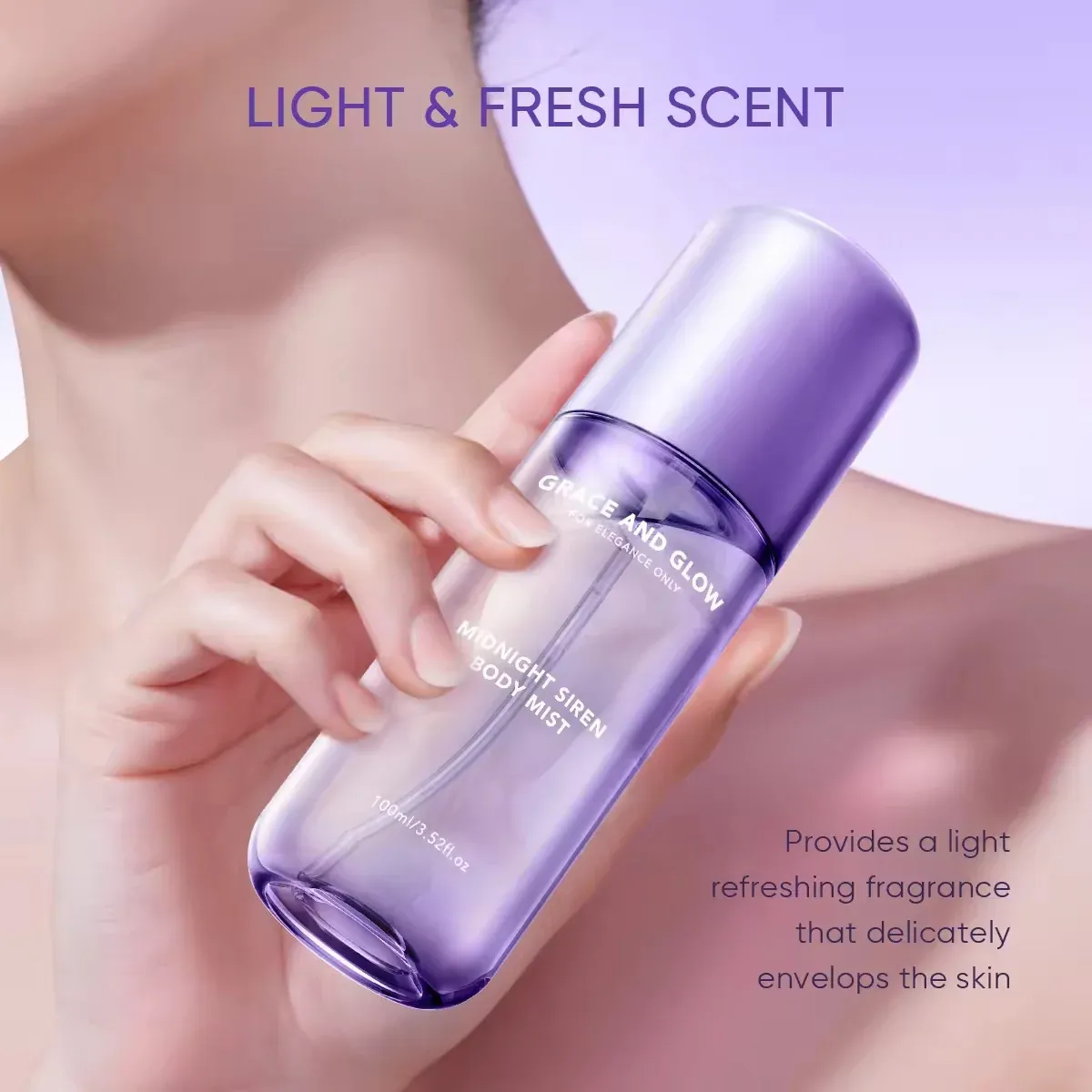 Grace and Glow Vanilla Velvet Body Mist 100ml
