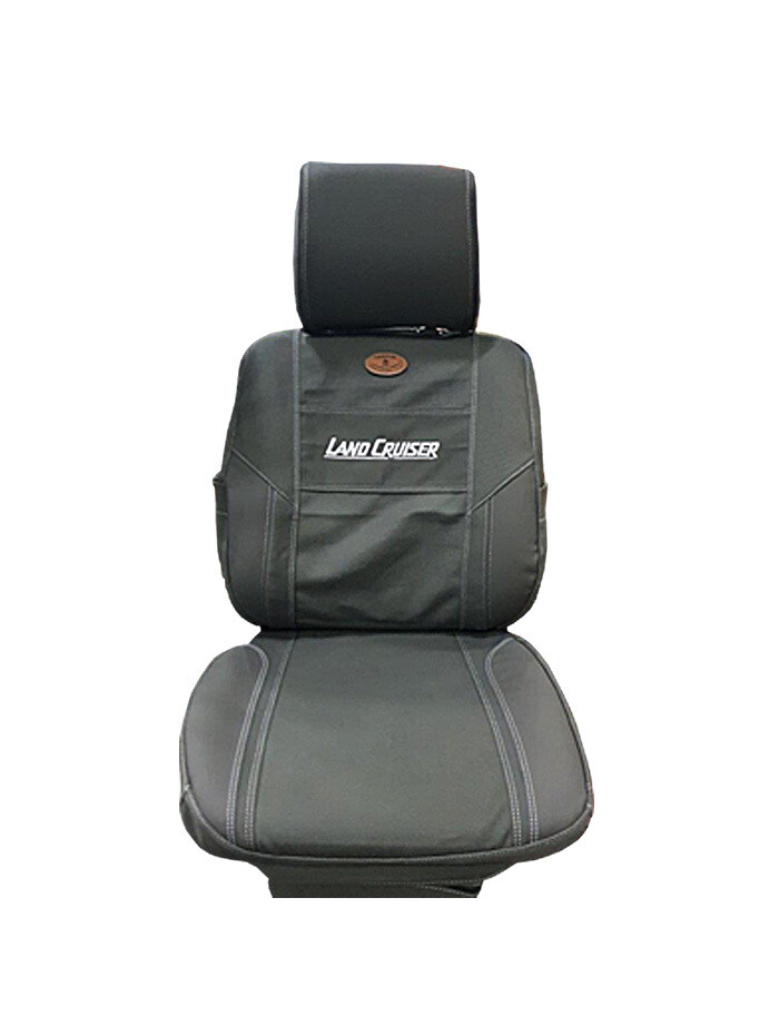 LC76 S/Wagon Seat Covers Charcoal