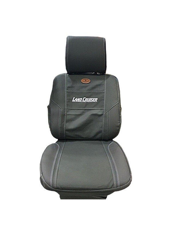 LC76 S/Wagon Seat Covers Charcoal